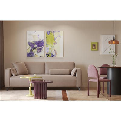 Столик приставной Fluid, 56х49 см, лайм