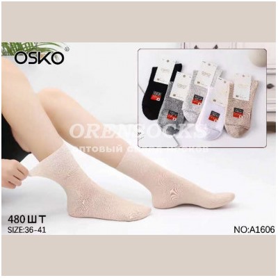 ЖЕНСКИЕ ХЛОПОК НОСКИ АССОРТИ ОТЛИЧНОГО КАЧЕСТВА OSKO A1606