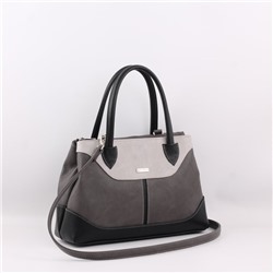 Сумка 415 мульти итальянский серо-черный