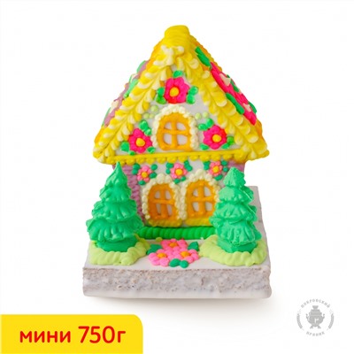 Пряничный домик "мини" желтый (750 гр)