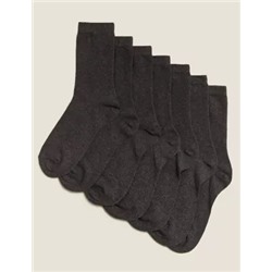 7pk of Ankle School Socks