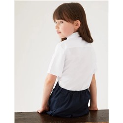 3pk Girls’ Adaptive Easy Iron School Shirts (3-18 Yrs)