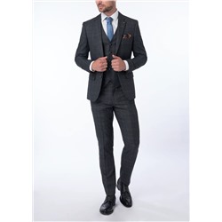 Broken Stitch Derwent Check Suit Jacket