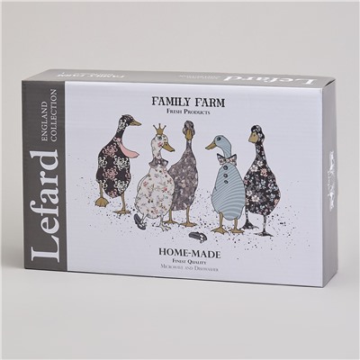 НАБОР САЛАТНИКОВ НА ДЕРЕВ. ПОДСТАВКЕ LEFARD "FAMILY FARM" 5 ПР. 30*19*6,7 СМ (КОР=8НАБ.)