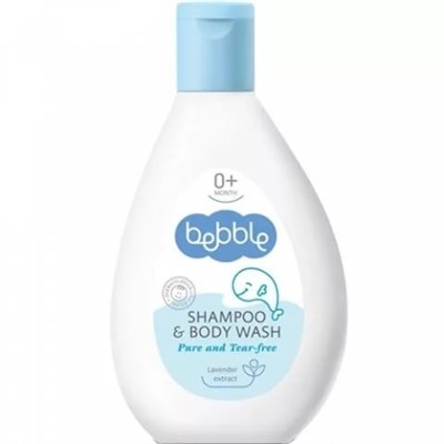 BULGARIA BEBBLE Шампунь для волос и тела Shampoo&Body 200мл