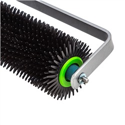 Валик игольчатый для наливных полов с рамой, острая игла, 500 мм Сибртех