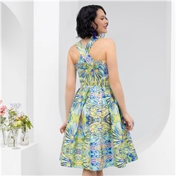 Сарафан, Любуюсь в отражение (акварель)