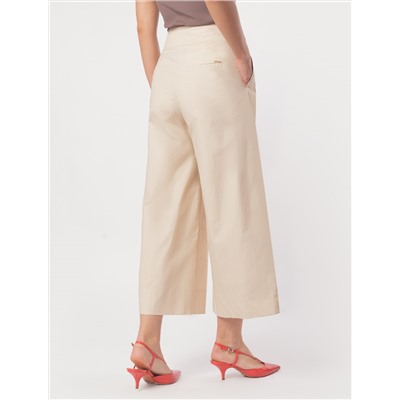 Кюлоты А-силуэта из легкого хлопкового поплина