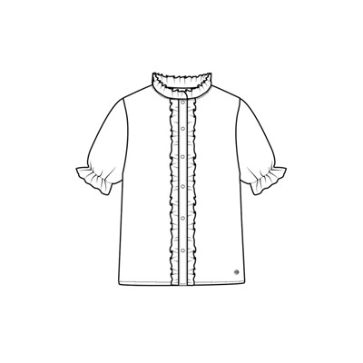 Блузка для девочки