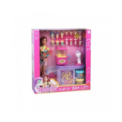 Кукла Defa Lucy с набором "Snack bar" 8486