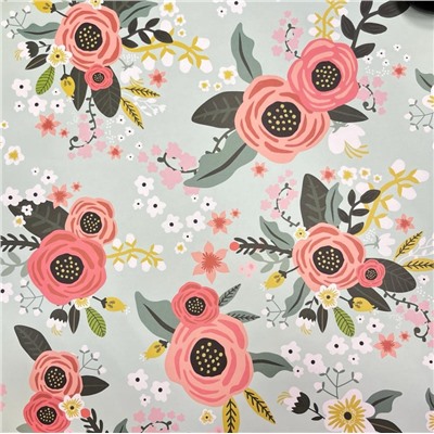 Упаковочная бумага «Flora», green (50*70 см)