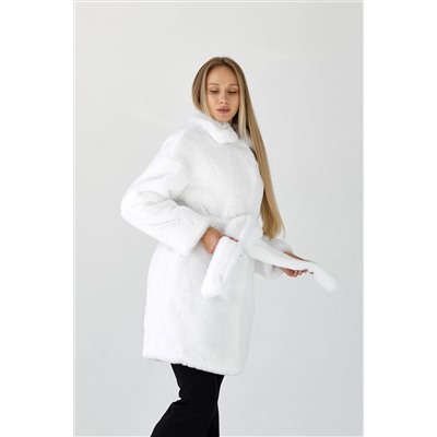 Шубка утеплённая 25005 (белый)