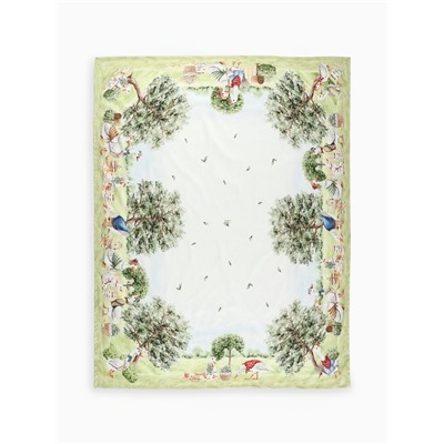Скатерть Этель Family picnic, 150×110 см +/-3 см с ВГМО, 100% хлопок, саржа 190 г/м²