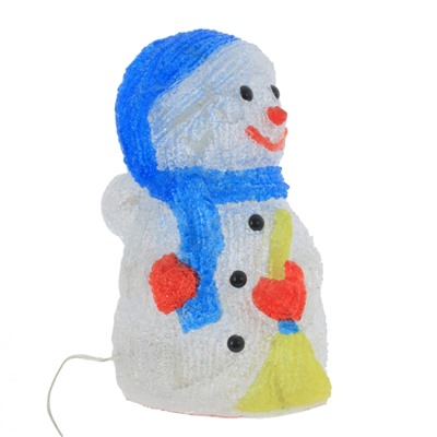 GAEM Изделие декоративное "Снеговик" (работает от сети) L14 W14 H25 см