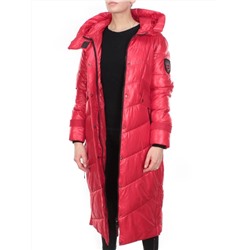 888-1 RED Пальто зимнее женское HaiLuoZi (200 гр. холлофайбер)