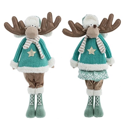 GAEM Игрушка набивная "Олень", L35 W18 H58 см, 2в.