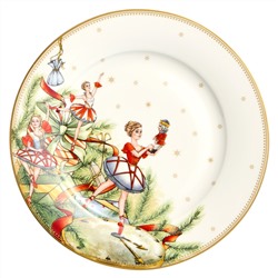 ТАРЕЛКА ЗАКУСОЧНАЯ LEFARD "ЩЕЛКУНЧИК" 20,5 СМ (КОР=18ШТ.)