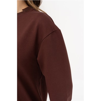 Джемпер женский 23-415L3-33 коричневый