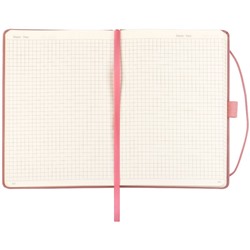 Бизнес-блокнот А5, 194л., Faber-Castell, матовая ламинация, тиснение ВД-лаком, цвет дымчато-розовый