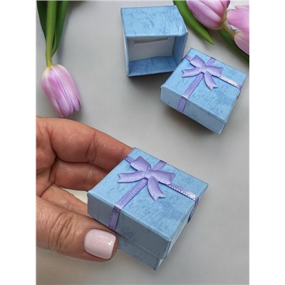 Коробка подарочная для кольца или серег 1 штука