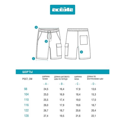 Шорты джинсовые детские для мальчиков Korlis