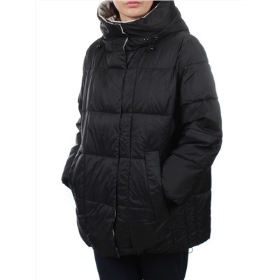 3071 BLACK Куртка зимняя облегченная (150 гр. холлоффайбер)