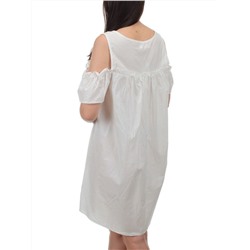 827 WHITE Сарафан летний женский (100% хлопок)