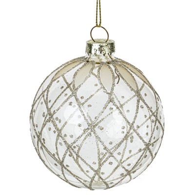 GAEM Набор из 12шт Украшение новогоднее "Шар", D 8 см, L35 W25 H8,5 см
