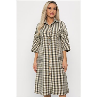 Платье Кэсси (клетка) НЬЮ П11220