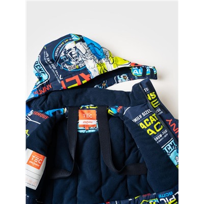 Комплект зимний для мальчика: куртка, полукомбинезон