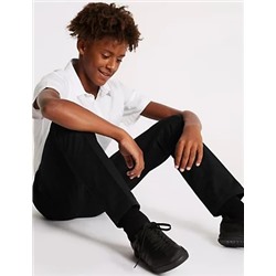 3pk Boys' Slim Easy Iron School Shirts (2-16 Yrs)