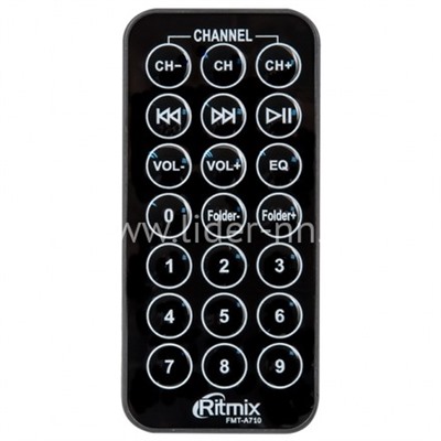 MP3 FM Modulator RITMIX FMT-A720 (USB/Micro SD/дисплей/пульт)