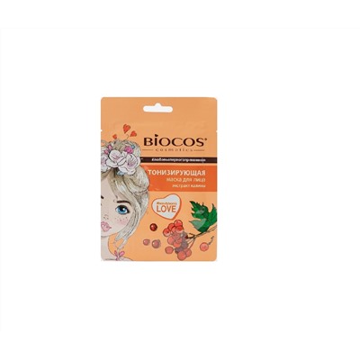 Biocos Тканевая маска для лица Тонизирующая