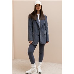 Пиджак Cherire 7261 серо-голубой