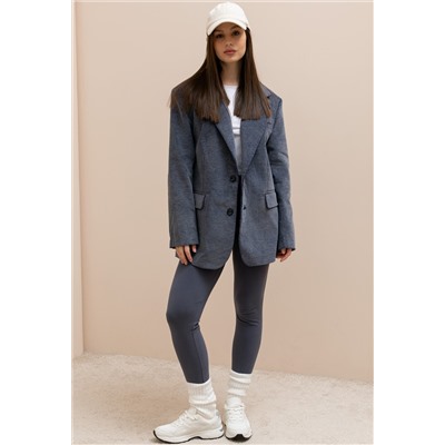 Пиджак Cherire 7261 серо-голубой