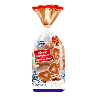 Пряники в сахарной глазури 225гр