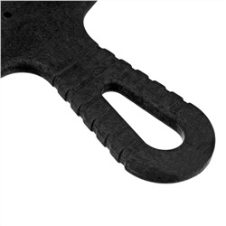 Шпатель из нержавеющей стали, 150 мм, зуб 4 х 4 мм, пластмассовая ручка Сибртех