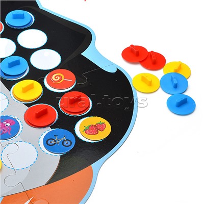 Настольная игра "Умный пингвин"