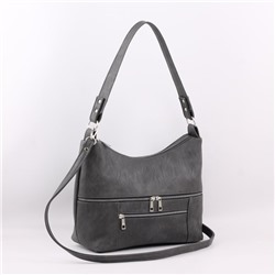 Сумка 1126 македония серый ХИТ продаж