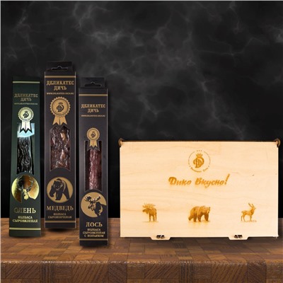 Подарочный набор "Старинная книга дерево"