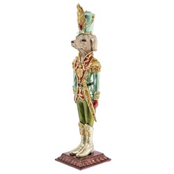 GAEM Фигурка декоративная "Солдатик-собака", L11 W11 H41,5 см