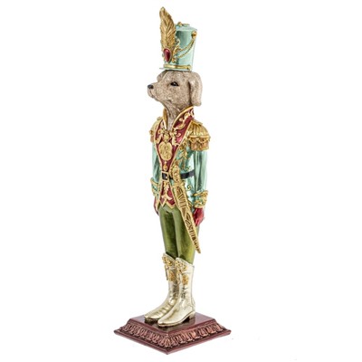 GAEM Фигурка декоративная "Солдатик-собака", L11 W11 H41,5 см