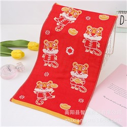 Gauze cartoon children's sweat towel, wholesale