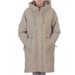 8010 BEIGE Куртка демисезонная женская (100 гр. холлофайбер)
