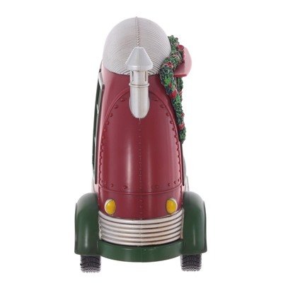 GAEM Изделие декоративное "Дед Мороз в фургоне" (подсвет, вьюга, муз, AA х3 н/п +USB) L28,5 W10,5 H19,5 с