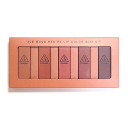 3CE MOOD RECIPE LIP COLOR Мини-набор губных матовых помад