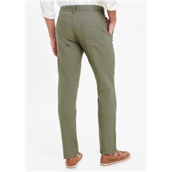 Slim Fit Linen Trousers