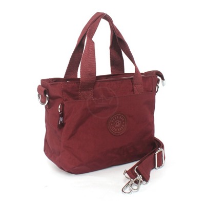 Сумка женская текстиль BoBo-0749,  1отд,  плечевой ремень,  бордо 266014