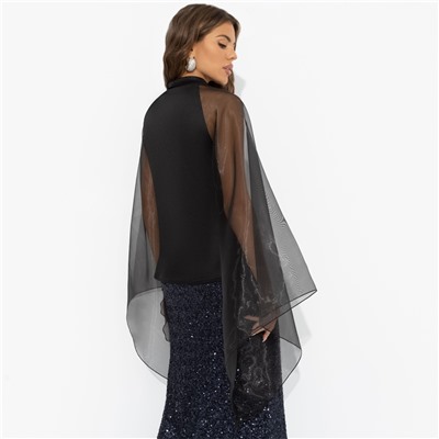 Блуза с акцентными рукавами, Незаменимая