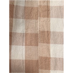 Постельное бельё Этель 1.5 сп Beige cage 155х210 см,160х240 см, 50х70-2шт, 100% жатый хлопок, 140 гр/м2